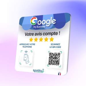Plaque Avis Google